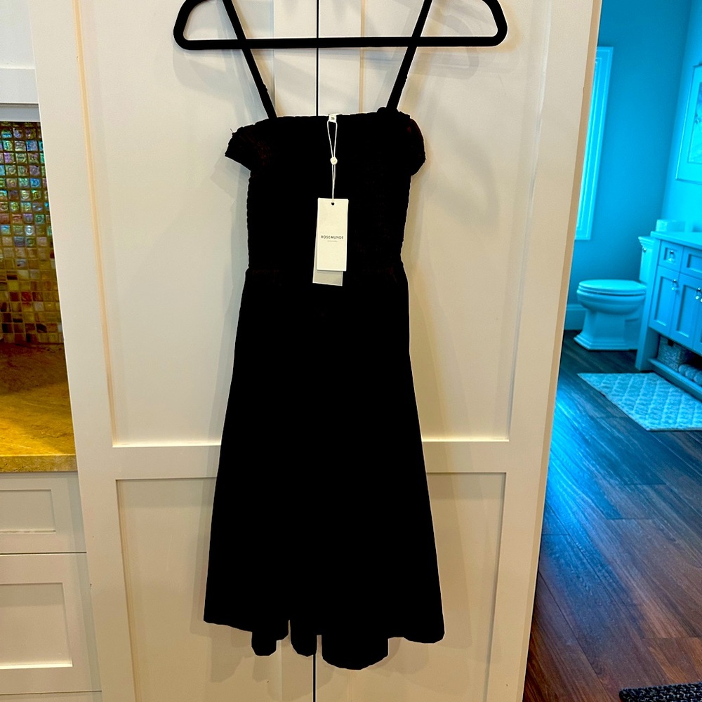 Dark Brown cotton dress. Nwt. Rosemunde Copenhagen exclusive.